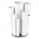 UPVC Pipes Modern Technology Nominal Pressure 4  Bar Outside Diameter 500 mm Thickness 9.8 mm White Colour