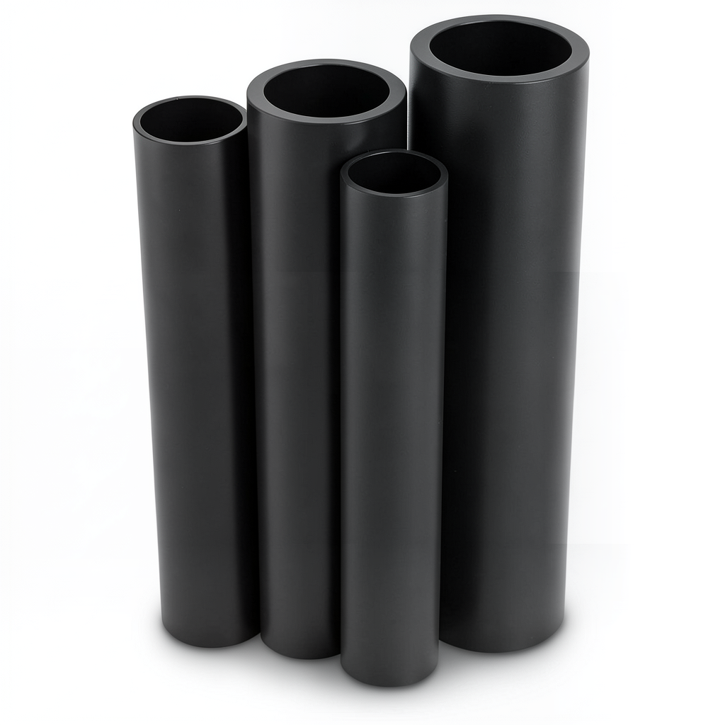مواسير HDPE PE 100 ضغط 16 بار قطر خارجي 315 مم سمك 28.6 مم لون أسود