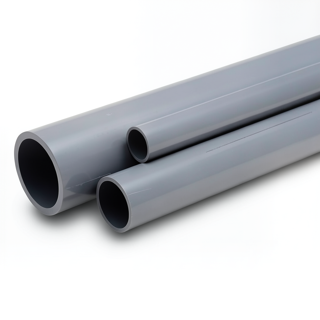UPVC Pipes Outside Diameter 125 mm Thickness 3 mm Gray Colour