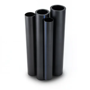 مواسير HDPE PE 100 ضغط 16 بار قطر 400 مم سمك 36.3 مم لون أسود