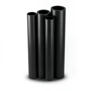 مواسير HDPE PE 100 ضغط 16 بار قطر خارجي 450 مم سمك 40.9 مم لون أسود