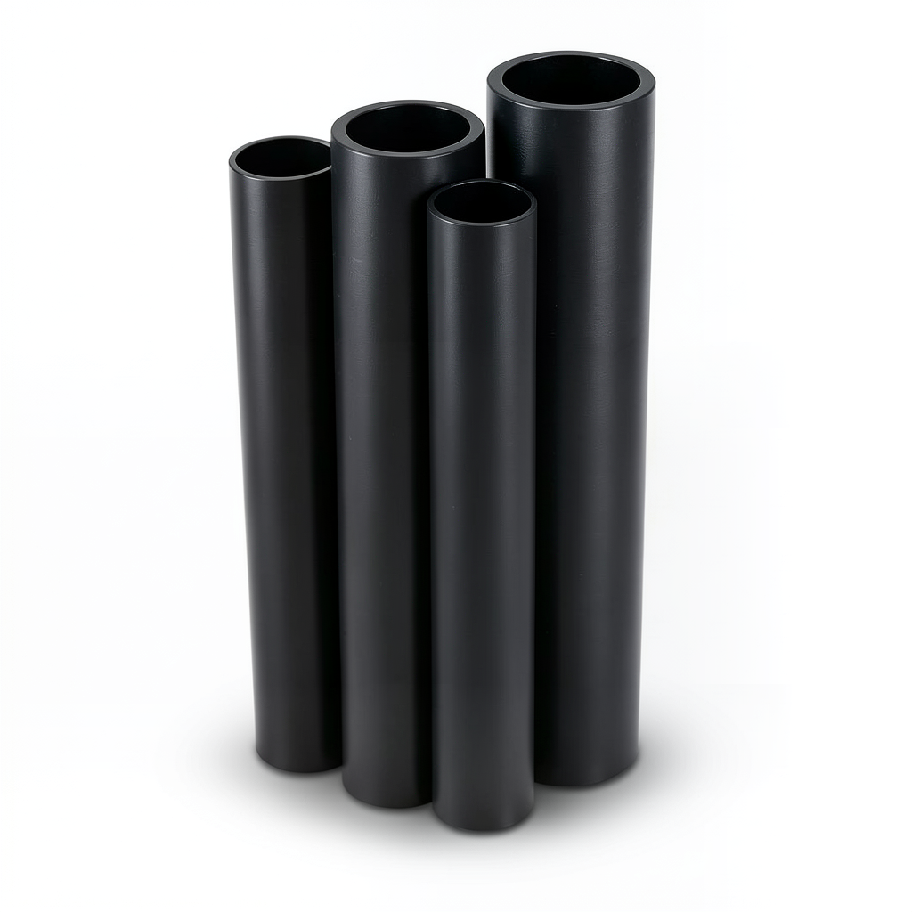 HDPE Pipes PE 100 Pressure 16 Bar Outside Diameter 180 mm Thickness 16.4 mm Black