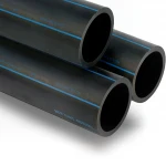 SPS HDPE Pipes  PE 100 Pressure 10 Bar Outside Diameter 500 mm Thickness 29.7 mm Color Black