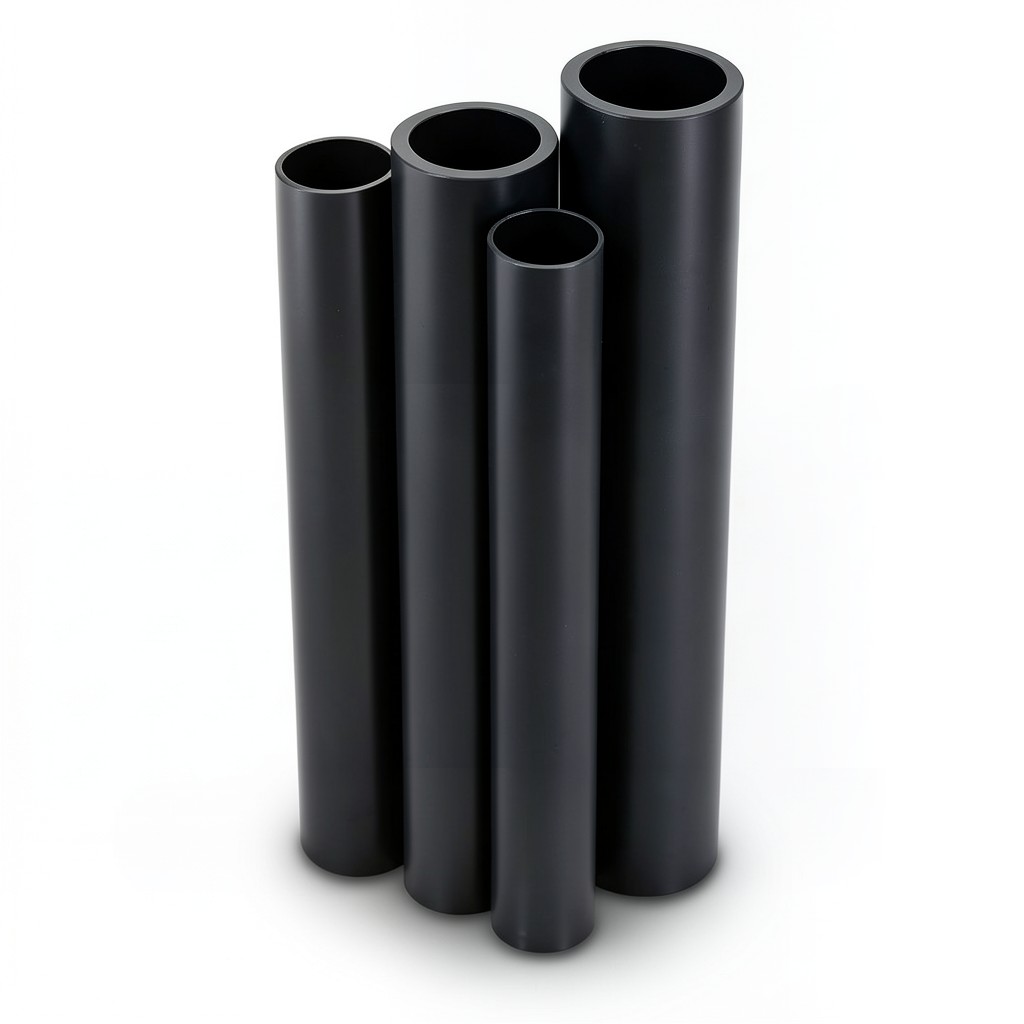 Al-Rajhi HDPE Pipes PE 100 Pressure 16 Bar Outside Diameter 710 mm Thickness 64.5 mm Black