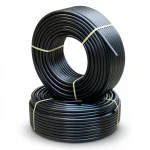 Al-Rajhi HDPE Pipes PE 63 Pressure 15.9 Bar Diameter 40 mm Thickness 5.5 mm Black