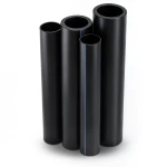 HDPE Pipes PE 100 Pressure 16 Bar Outside Diameter 800 mm Thickness 72.6 mm Black