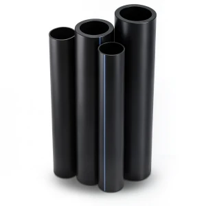 أنابيب HDPE PE 100 ضغط 16 بار قطر خارجي 800 مم سمك 72.6 مم لون أسود