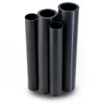 أنابيب HDPE PE 100 ضغط 16 بار قطر خارجي 900 مم سمك 81.7 مم لون أسود