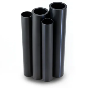 أنابيب HDPE PE 100 ضغط 16 بار قطر خارجي 900 مم سمك 81.7 مم لون أسود
