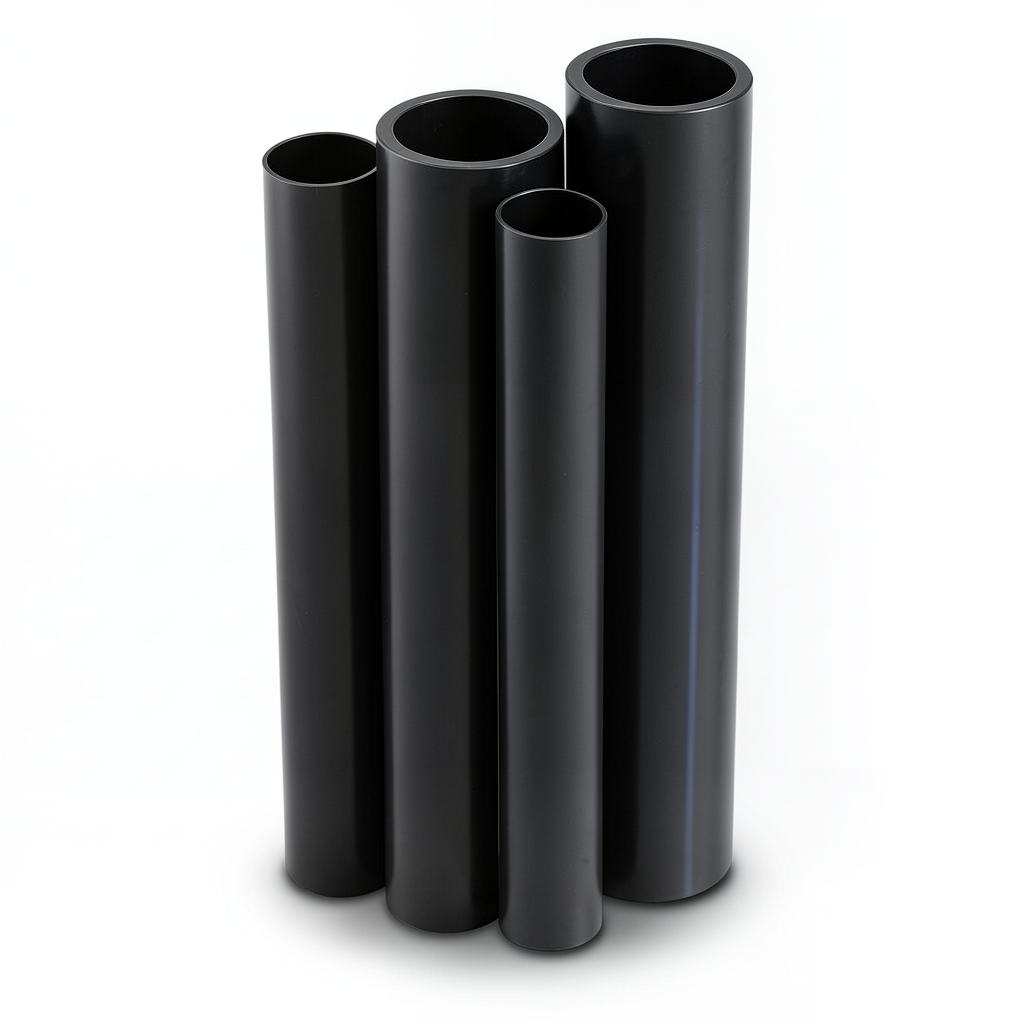 HDPE Pipes PE 100 Pressure 16 Bar Outside Diameter 1000 mm Thickness 90.2 mm Black