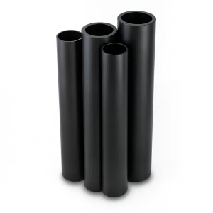 مواسير HDPE الراجحي PE 80 ضغط 12.5 بار قطر خارجي 225 مم سمك 20.5 مم لون اسود