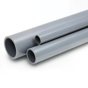 مواسير UPVC قطر خارجي 400 مم سمك 9.8 مم لون رمادي