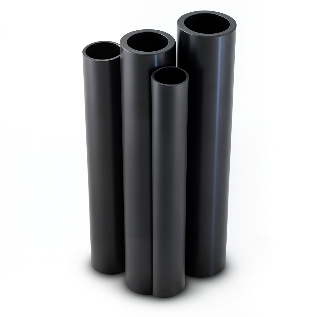 HDPE Pipes PE 100 Pressure 16 Bar Outside Diameter 315 mm Thickness 28.6 mm Black