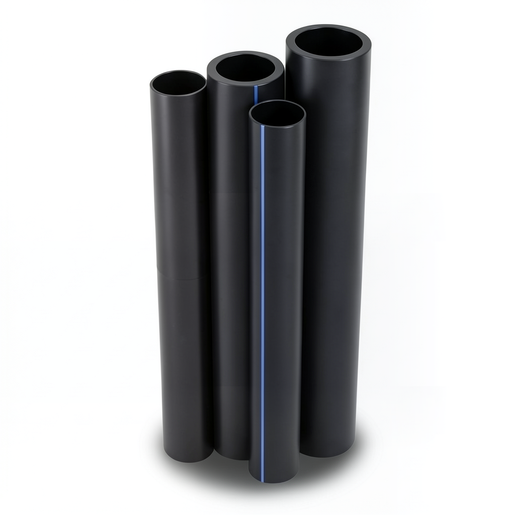 Al-Rajhi HDPE Pipes PE 100 Pressure 16 Bar Outside Diameter 355 mm Thickness 32.2 mm Black