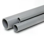 مواسير UPVC مقاس ¼ 1 إنش سمك 1.78 مم لون رمادي