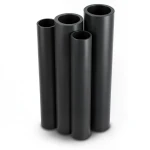 HDPE Pipes PE 100 Pressure 16 Bar 400 mm Diameter 36.3 mm Thickness Black