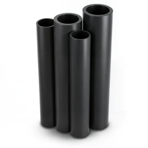 مواسير HDPE PE 100 ضغط 16 بار قطر 400 مم سمك 36.3 مم لون أسود