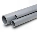مواسير UPVC مقاس ½ 1 إنش سمك 2.03 مم لون رمادي