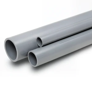 مواسير UPVC مقاس ½ 1 إنش سمك 2.03 مم لون رمادي