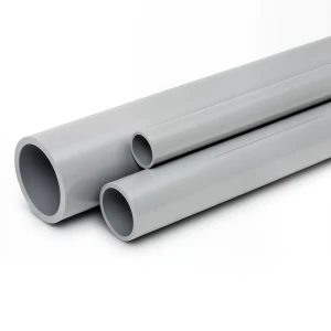مواسير UPVC مقاس ½ 2 إنش سمك 2.79 مم لون رمادي