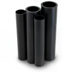 مواسير HDPE PE 100 ضغط 16 بار قطر خارجي 560 مم سمك 50.8 مم لون أسود