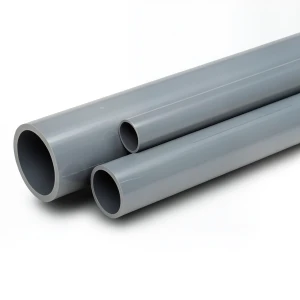 مواسير UPVC الوطني جدول 40 مقاس ½ إنش سمك 2.77 مم لون رمادي