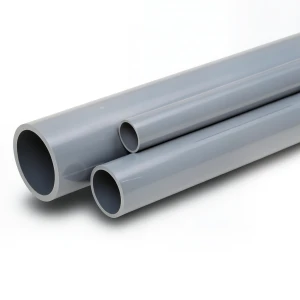 قنوات PVC الوطنية الجدول 40 مقاس 1 1/4 بوصة سمك جدار 3.56 ملم لون رمادي