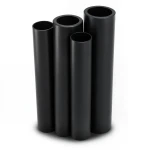 أنابيب HDPE PE 100 ضغط 16 بار قطر خارجي 900 مم سمك 81.7 مم لون أسود