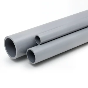 مواسير UPVC الوطني جدول 40 مقاس 4 إنش سمك 6.02 مم لون رمادي
