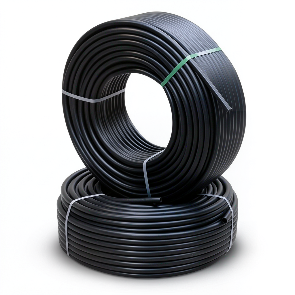 Al-Rajhi HDPE Pipes PE 63 Pressure 15.9 Bar OD 125 mm Thickness 17.1 mm Black