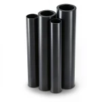 مواسير HDPE الراجحي PE 80 ضغط 12.5 بار قطر خارجي 250 مم سمك 22.7 مم لون أسود