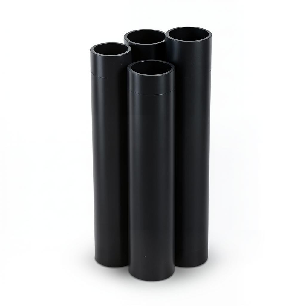 مواسير HDPE الراجحي PE 100 ضغط 16 بار قطر خارجي 250 مم سمك 22.7 مم أسود