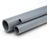 UPVC Pipes 1 Inch Thickness 1.52 mm Gray Color