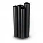 Al-Rajhi Company HDPE Pipe PE 80 Pressure 16 Bar Outside Diameter 280 mm Thickness 31.3 mm Black Color
