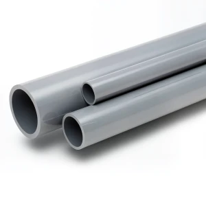 مواسير UPVC مقاس ¼ 1 إنش سمك 1.78 مم لون رمادي