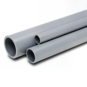 مواسير UPVC مقاس ½ 2 إنش سمك 2.79 مم لون رمادي