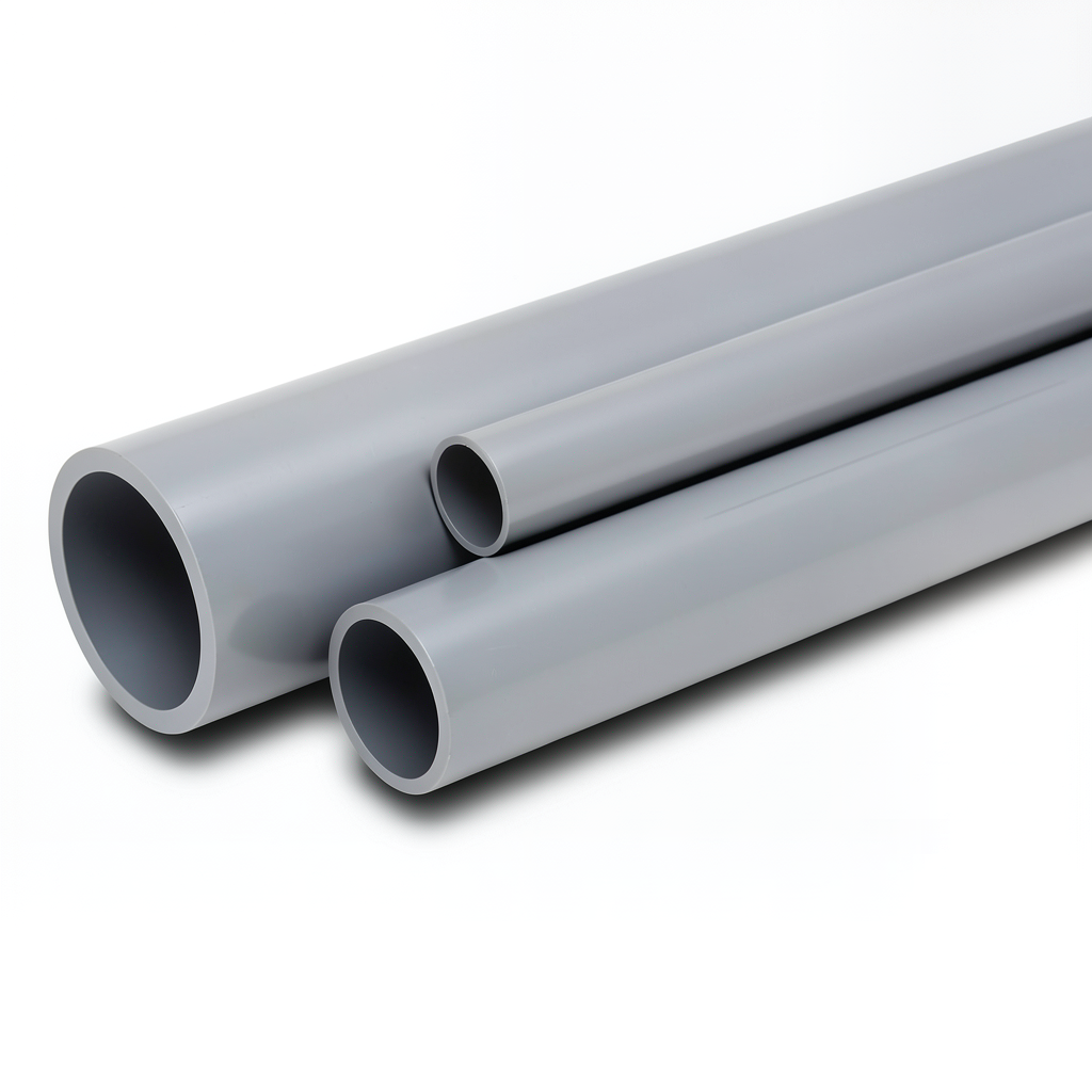 UPVC Pipes 2 ½ Inch Thickness 2.79 mm Gray Colour