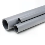 مواسير UPVC مقاس 4 إنش سمك 3.81 مم لون رمادي
