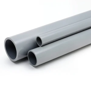 مواسير UPVC الوطني جدول 40 مقاس ½ إنش سمك 2.77 مم لون رمادي