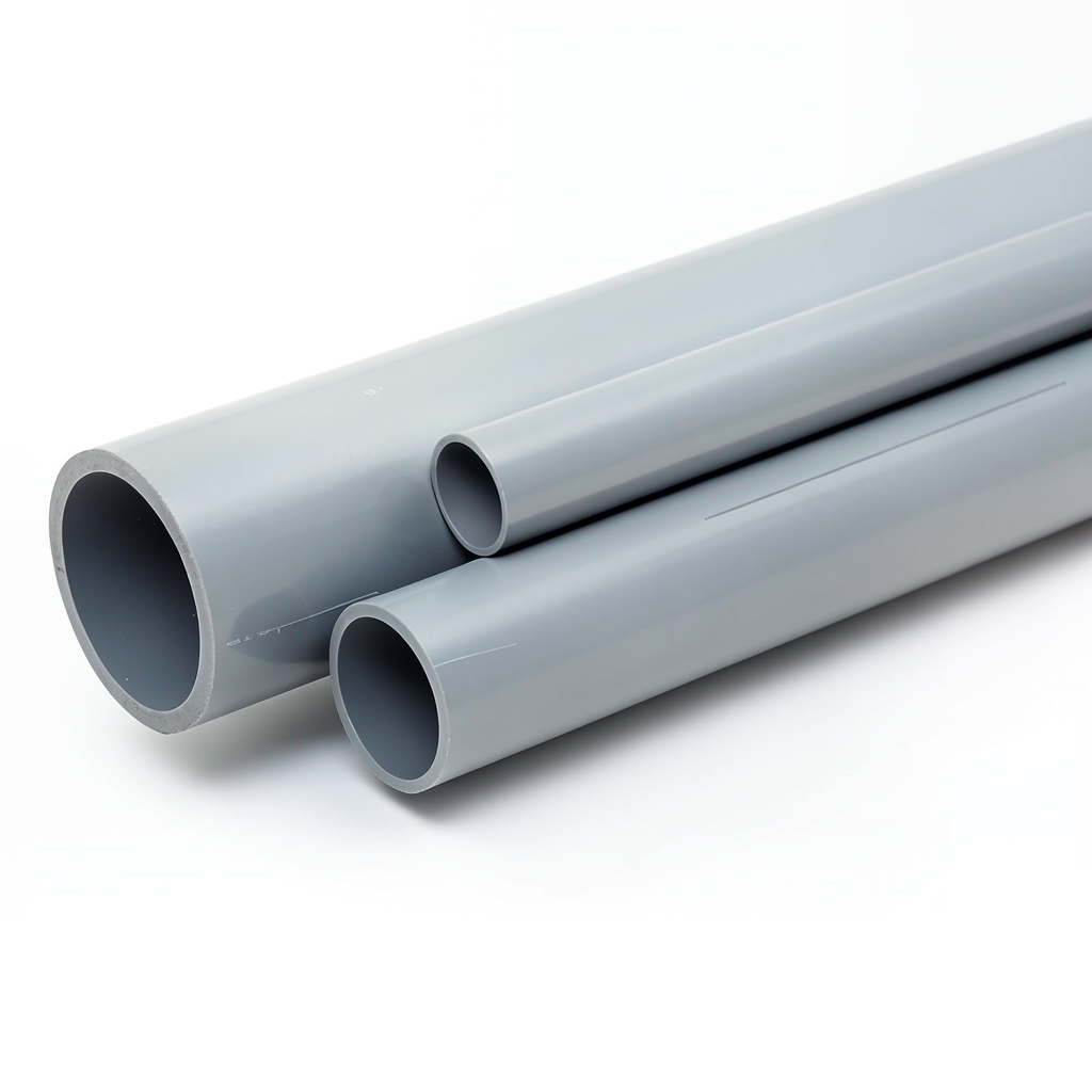 National Kham UPVC Conduit Pipe 1 1/4 Inch Schedule 40 Gray 3.56mm Wall Thickness
