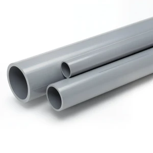 مواسير UPVC الوطني جدول 40 مقاس 2 إنش سمك 3.91 مم لون رمادي