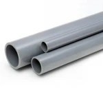 UPVC Pipes National Kham Schedule 40 Size 4 Inch Thickness 6.02 mm Gray Colour