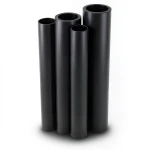 مواسير HDPE الراجحي PE 80 ضغط 12.5 بار قطر خارجي 250 مم سمك 22.7 مم لون أسود