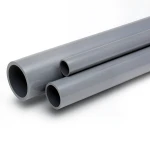 مواسير UPVC مقاس ½ 1 إنش سمك 2.03 مم لون رمادي