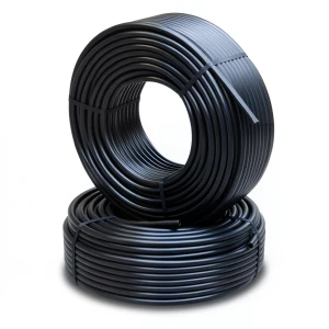 أنابيب HDPE PE 63 ضغط 10 بار قطر 63 مم سمك 5.8 مم لون أسود