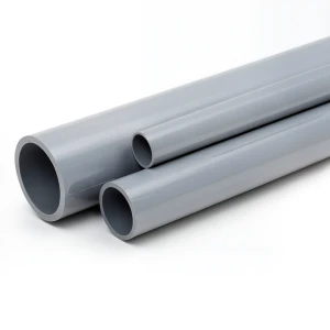 UPVC Pipes 4 Inch Thickness 3.81 mm Gray Colour