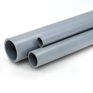 UPVC Pipes National Kham Schedule 40 Size ½ Inch Thickness 2.77 mm Gray