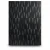 German Wall Covering, Black Color, Length 10 m, Width 0.53 m, Model 10061-15