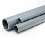 مواسير UPVC جدول 40 مقاس ¾ إنش سمك 2.87 مم لون رمادي