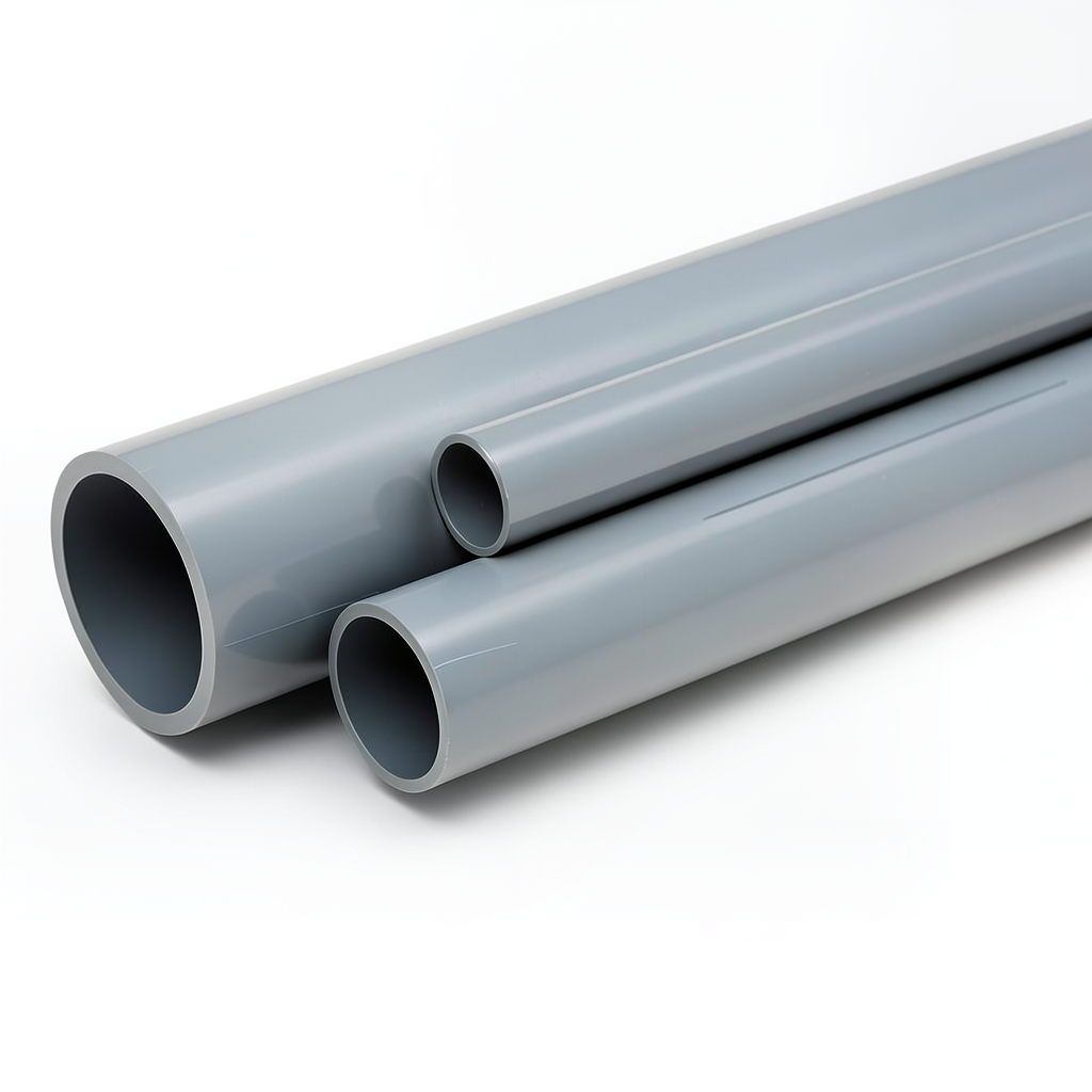 UPVC Pipes Schedule 40 Size ¾ inch Thickness 2.87 mm Gray Colour
